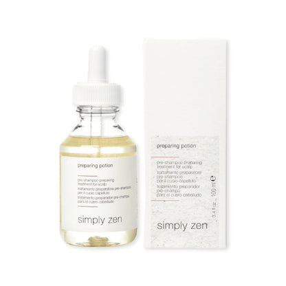 Preparing Potion Pre-Shampoo