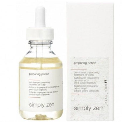 Preparing Potion Pre-Shampoo