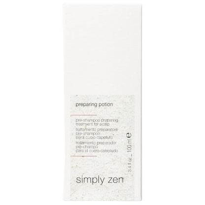 Preparing Potion Pre-Shampoo